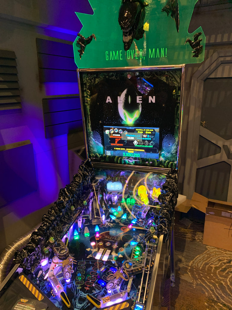 Lord Of The Gameroom Alien mod took home Best Modern Pin from Texas Pinball Festival 2022