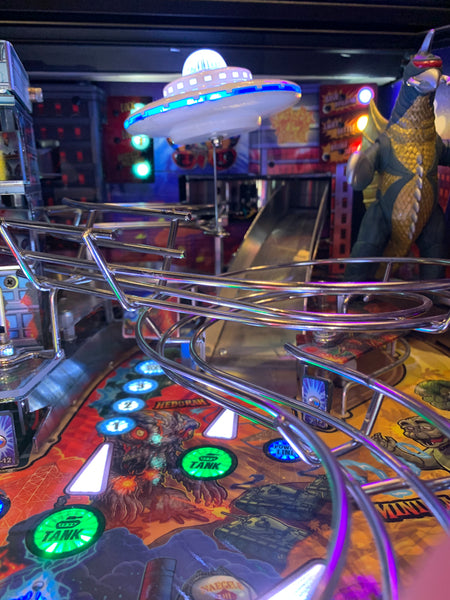 Glitch Bar in Ft Laud Pinball Tournament +Godzilla Launch Party